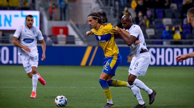 מרקוס דיניז, אלכסנדר פשיץ' (צילום: אריאל שלום)