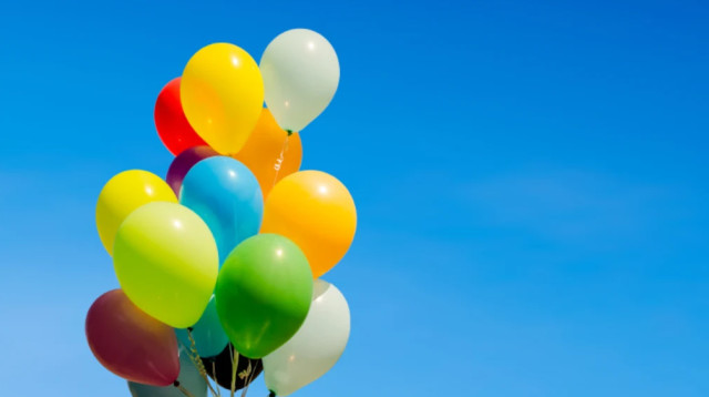 בלוני הליום, אילוסטרציה (צילום: Getty images)