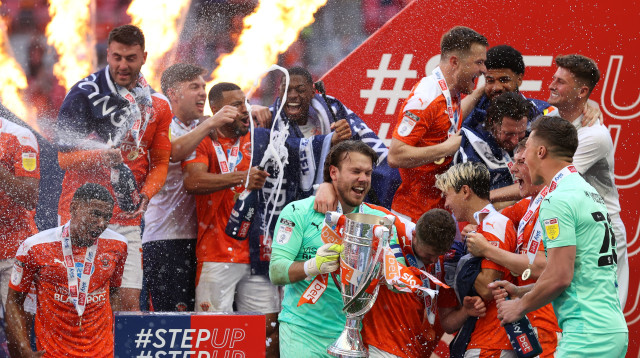 שחקני בלקפול (צילום: Catherine Ivill/Getty Images)