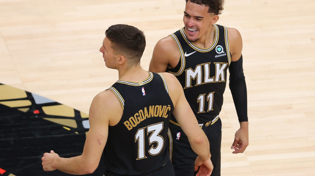 טריי יאנג, בוגדן בוגדנוביץ' (צילום: Kevin C. Cox/Getty Images)