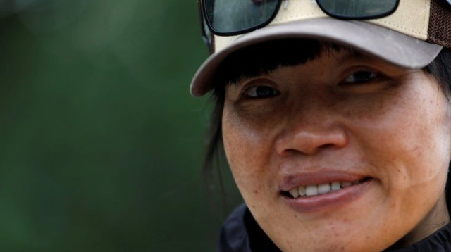 המטפסת המהירה ביותר על ההאוורסט (צילום: רויטרס)