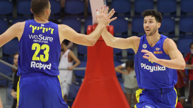 אנטה ז'יז'יץ', אנג'לו קלויארו (צילום: דני מרון)