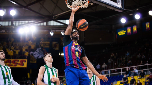 ברנדון דייויס (צילום: FCBbasket Official Twitter)