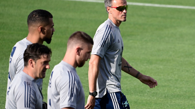 לואיס אנריקה (צילום: JAVIER SORIANO/AFP via Getty Images)