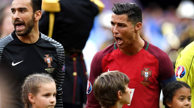 כריסטיאנו רונאלדו (צילום: Mike Hewitt/Getty Images)