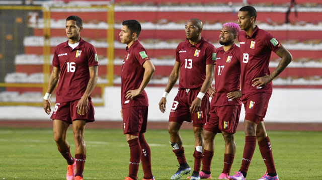 נבחרת ונצואלה (צילום: Aizar Raldes - Pool/Getty Images)