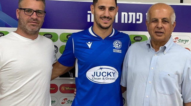 מיקו ממן, אבי לוזון (צילום: מכבי פתח תקווה)