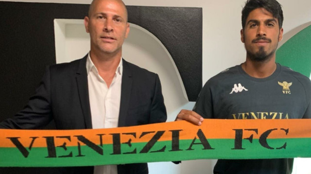 דור פרץ בוונציה (צילום: אבי נמני)