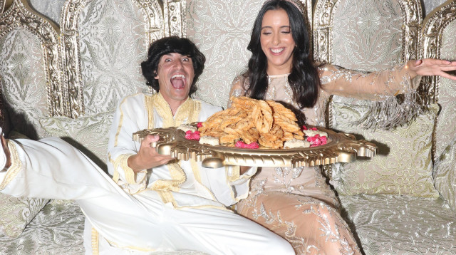 מני ממטרה, פרלה דנוך (צילום: אור גפן)