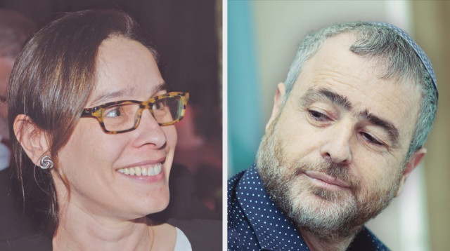 שמעון ריקלין, אלונה בר- און (צילום: משה שי פלאש 90,אייל יצהר)