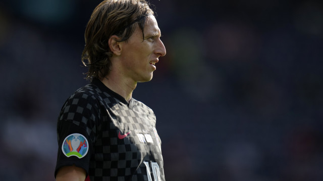 לוקה מודריץ' (צילום: Petr Josek - Pool/Getty Images)