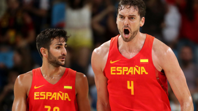 פאו גאסול, ריקי רוביו (צילום: Christian Petersen/Getty Images)