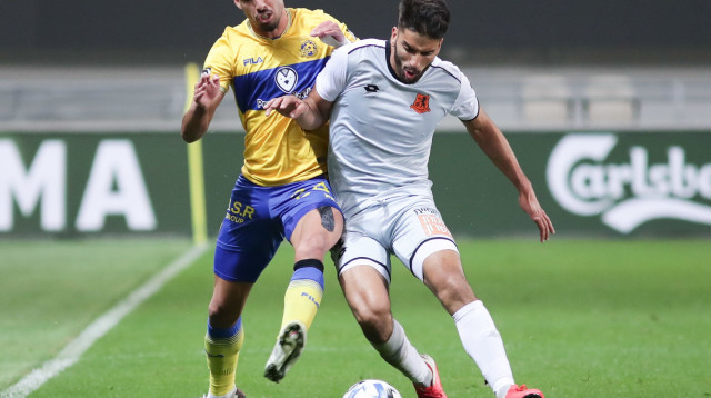 פאדי נג'אר, יונתן כהן (צילום: דני מרון)