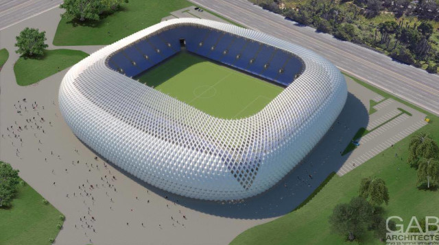 האצטדיון שיבנה באשדוד (צילום: גולדשמיט ארדיטי בן נעים, עיריית אשדוד)