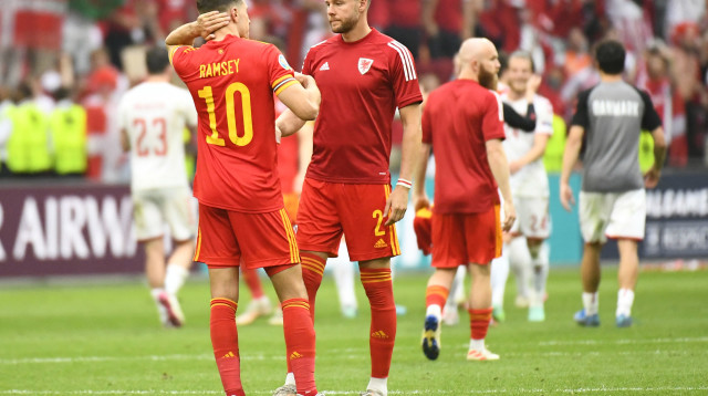 כריס גאנטר, ארון ראמזי (צילום: PIROSCHKA VAN DE WOUW/POOL/AFP via Getty Images)