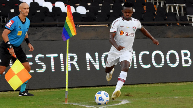 חואן קאסרס (צילום: הטוויטר הרשמי של פלומיננזה)