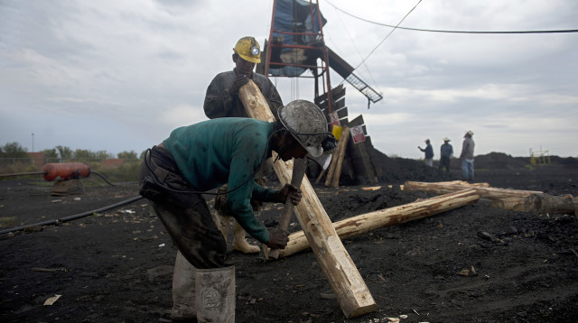 כורי פחם במקסיקו, אילוסטרציה (צילום: Getty images)