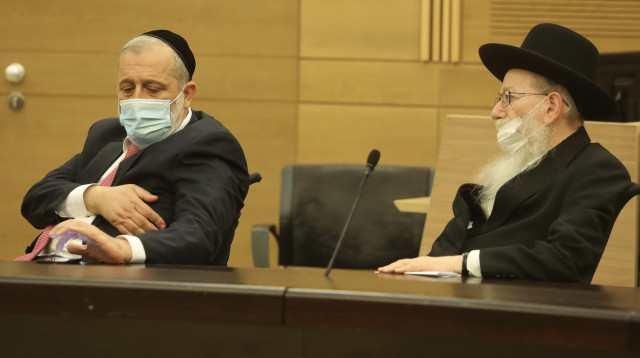 אריה דרעי, יעקב ליצמן (צילום: מרק ישראל סלם)