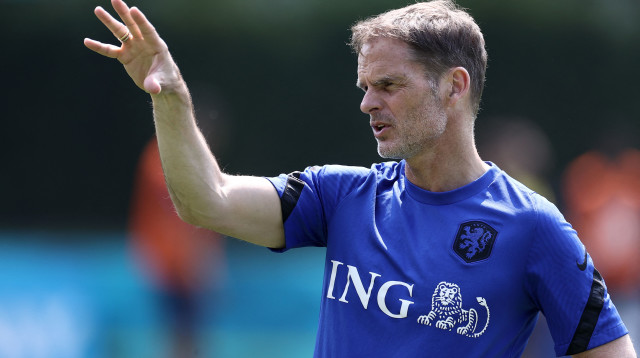 פרנק דה בור (צילום: KENZO TRIBOUILLARD/AFP via Getty Images)