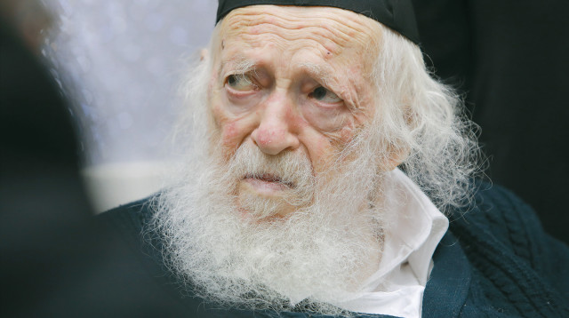 הרב קנייבסקי (צילום: יעקב נחומי, פלאש 90)