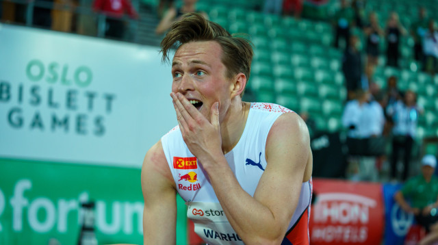 קרסטן וארלהום (צילום: הטוויטר הרשמי של ליגת היהלום)