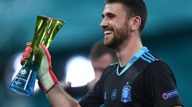 אונאי סימון (צילום: KIRILL KUDRYAVTSEV/POOL/AFP via Getty Images)