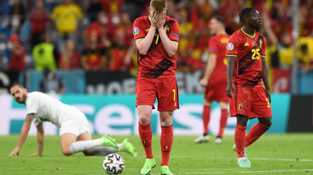 קווין דה בריינה, ג'רמי דוקו (צילום: Christof Stache - Pool/Getty Images)