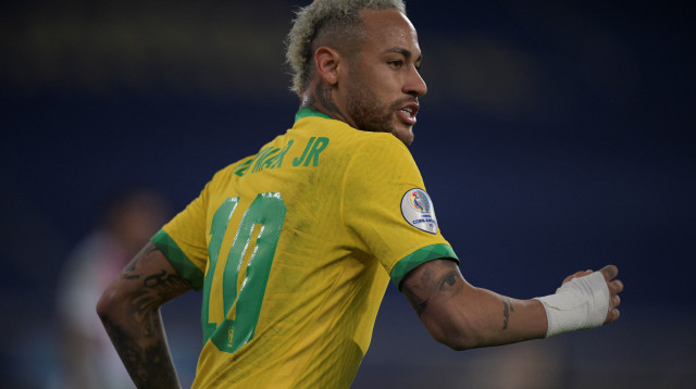 ניימאר (צילום: CARL DE SOUZA/AFP via Getty Images)