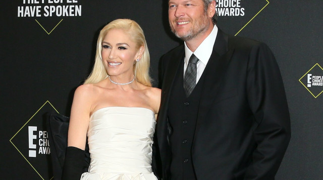 גוון סטפני, בלייק שלטון (צילום: gettyimages, JEAN-BAPTISTE LACROIX)