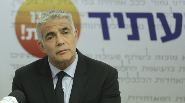 שר החוץ יאיר לפיד (צילום: מרק ישראל סלם)