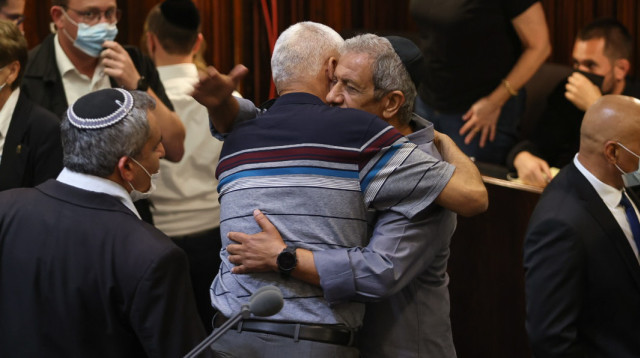 מאיר יצחק הלוי בהצבעה (צילום: נועם מושקוביץ, דוברות הכנסת)