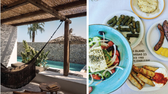 אוכל משובח, ים וחופש. קוס יוון (צילום: אסנת גואטה)