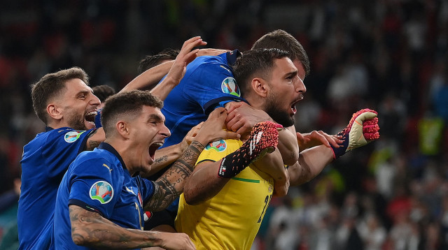 ג'אנלואיג'י דונארומה (צילום: LAURENCE GRIFFITHS/POOL/AFP via Getty Images)