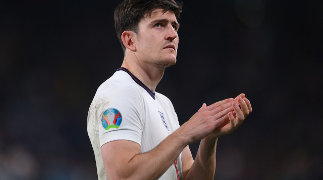 הארי מגווייר (צילום: LAURENCE GRIFFITHS/POOL/AFP via Getty Images)