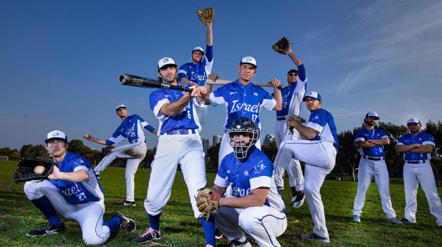 נבחרת ישראל בבייסבול (צילום: הפייסבוק של איגוד הבייסבול)