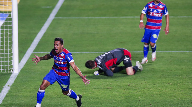 פורטלזה חוגגת בסאו פאולו (צילום: Alexandre Schneider/Getty Images)