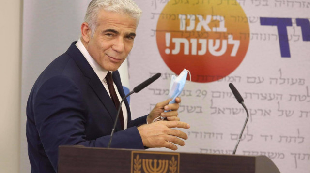 יאיר לפיד (צילום: מרק ישראל סלם)