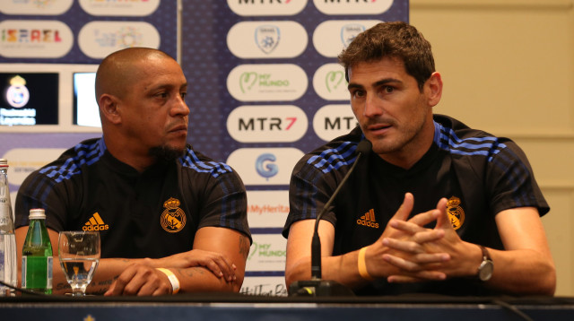 איקר קסיאס, רוברטו קרלוס (צילום: אודי ציטיאט)