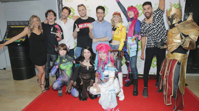 השקת אתר הגיימינג (צילום: שוקה כהן)