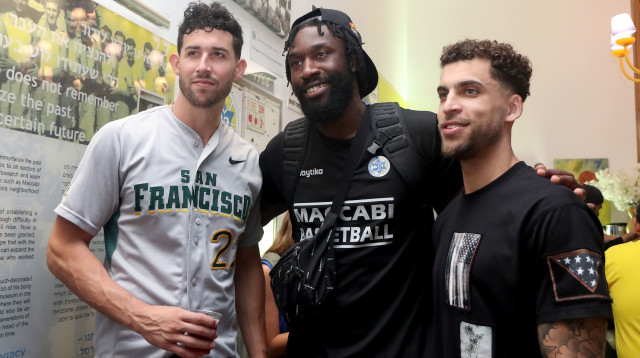 סקוטי ווילבקין, אות'לו האנטר, אנג'לו קלויארו (צילום: לילך וייס)