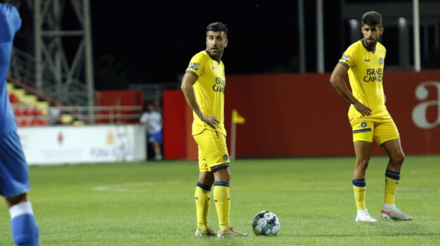 אבי ריקן, יונתן כהן (צילום: מכבי תל אביב, האתר הרשמי)