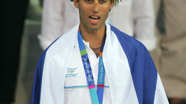 זוכה מדליית הזהב היחידה של ישראל, גל פרידמן (צילום: עדי אבישי)