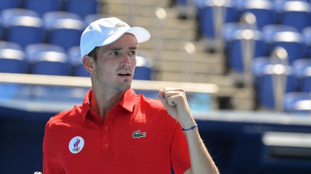 דניל מדבדב (צילום: TIZIANA FABI/AFP via Getty Images)