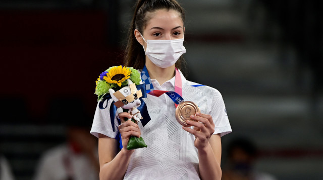 אבישג סמברג (צילום: JAVIER SORIANO/AFP via Getty Images)