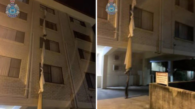 בריחה ממלונית קורונה (צילום: Western Australia Police Force)