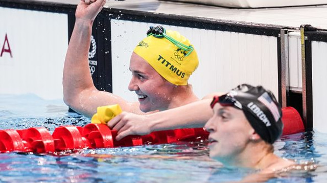 אריארן טיטמוס, קייטי לדקי (צילום: VCG / Contributor)