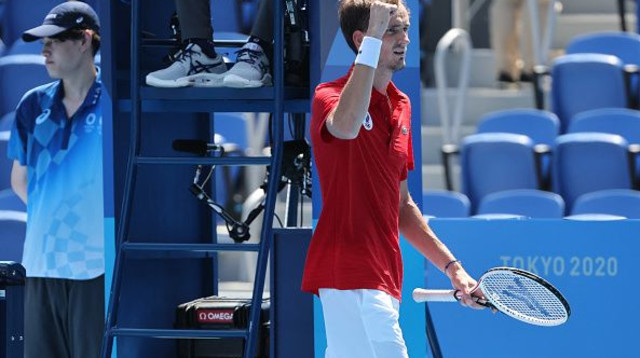 דניל מדבדב (צילום: GIUSEPPE CACACE / Contributor)