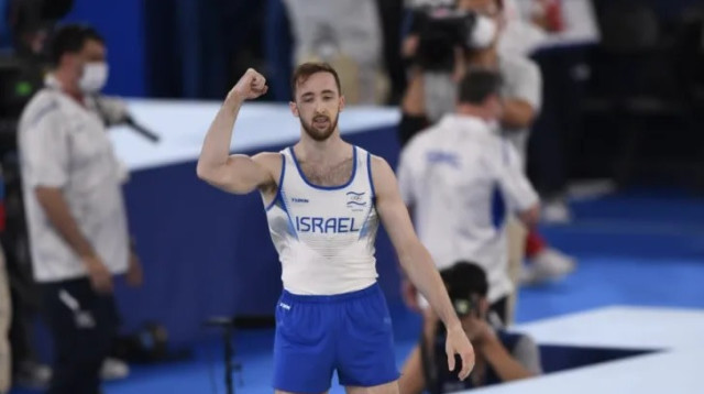 ארטיום דולגופיאט (צילום: עמית שיסל, הוועד האולימפי בישראל)