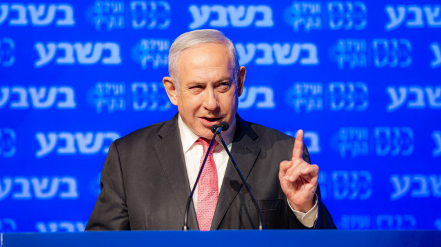 יו"ר האופוזיציה בנימין נתניהו (צילום: חיים טויטו)