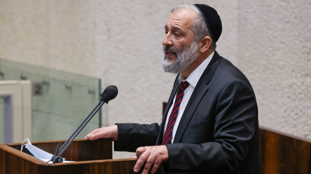 אריה דרעי (צילום: נועם מושקוביץ, דוברות הכנסת)